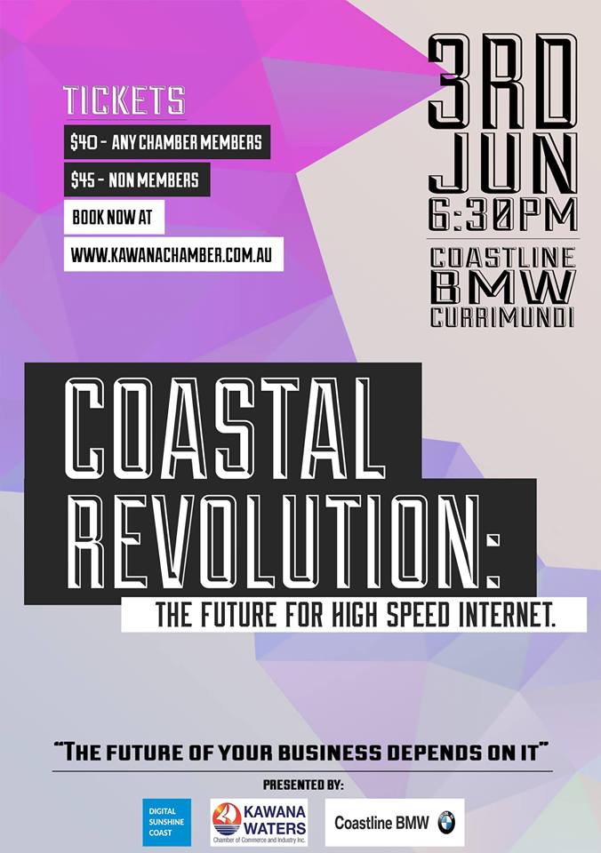 Coastal Revolution information evening – 3 June